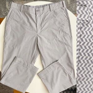 Nike Golf Tour Performance Geometric Print Pant Men’s 36x30 Gray Straight Leg